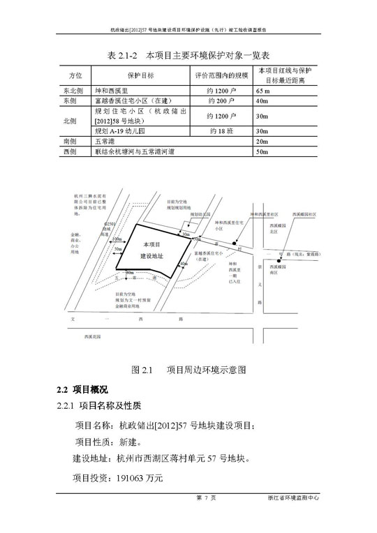 【公示】杭政储出【2012】57号地块建设项目情形掩护设施（先行）完工验收视察报告